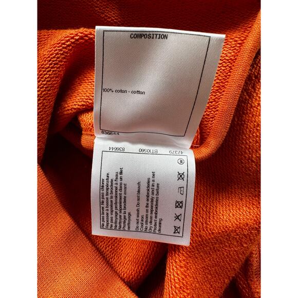 Chanel Pharrell Orange Embroidered Graphics Hoodie - Picture 7 of 8